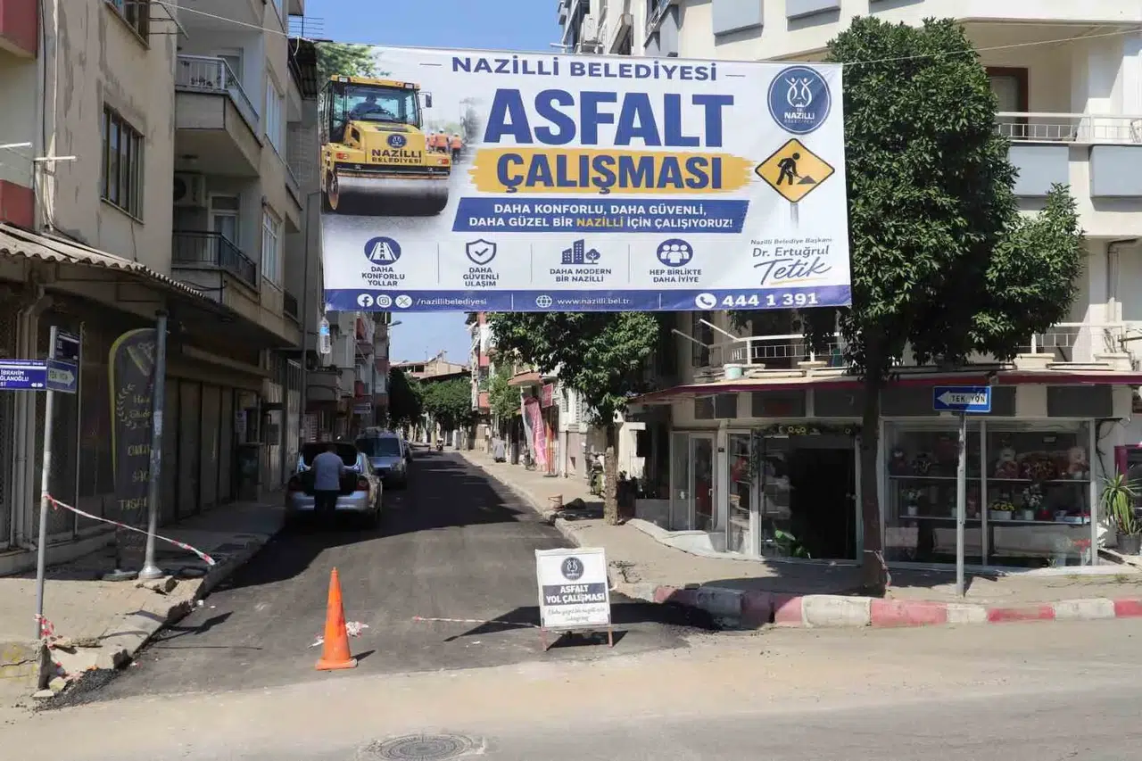 Nazilli’de kronik yol sorununa neşter: 161 Sokak baştan aşağı yenileniyor