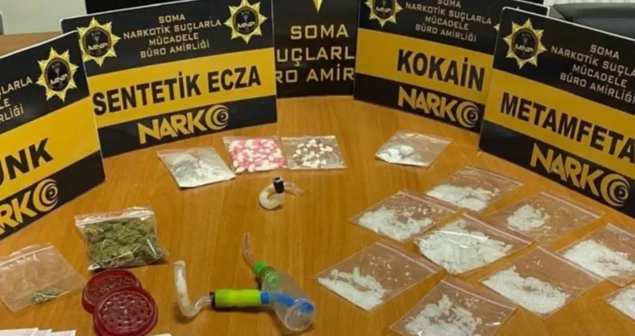 Manisa emniyetinden zehir tacirlerine ağır darbe: 55 tutuklama