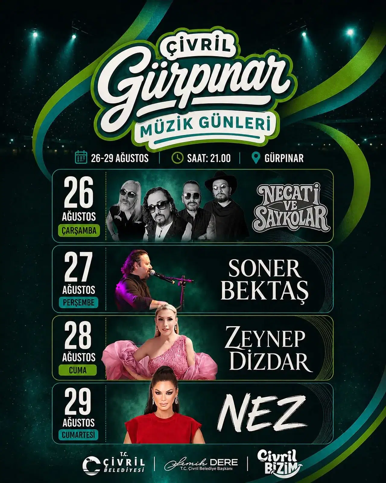 13 Yıllık Sessizliğin Ardından Çivril’de Coşku Geri Dönüyor: Gürpınar Müzik Günleri Başlıyor