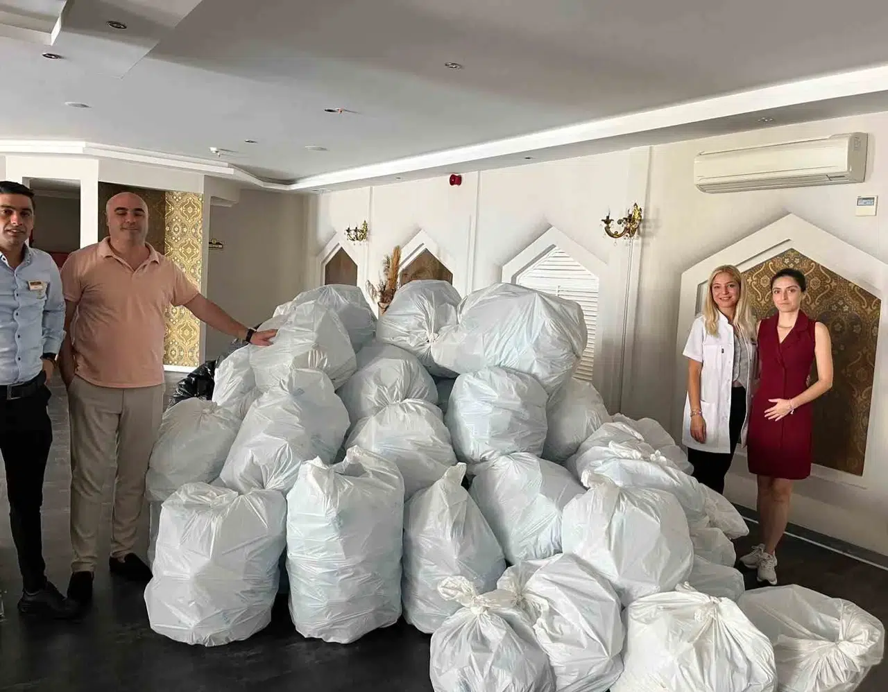 Bodrum'da turizmden çevreye yeşil dokunuş: Pet şişeler artık çöpe gitmiyor