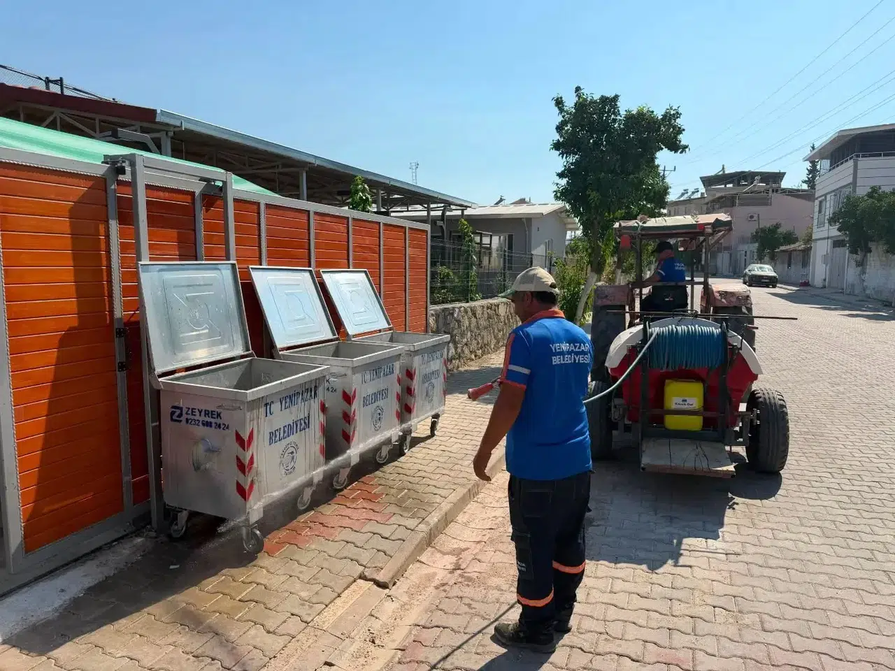 Yenipazar’da yaz mesaisi: Haşerelere karşı kapsamlı önlem