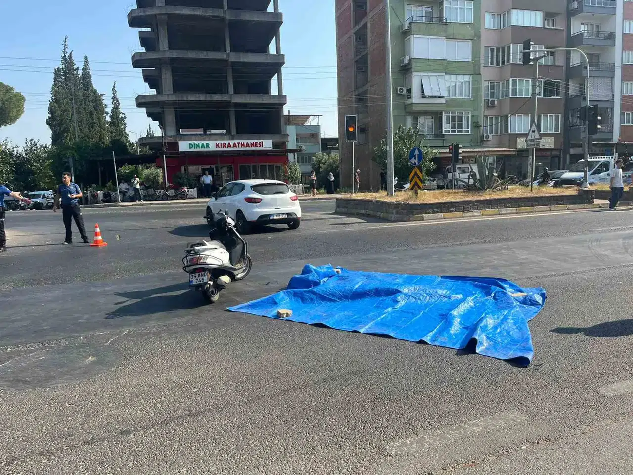 Nazilli’de acı kaza: Kırmızı ışık ihlali canından etti