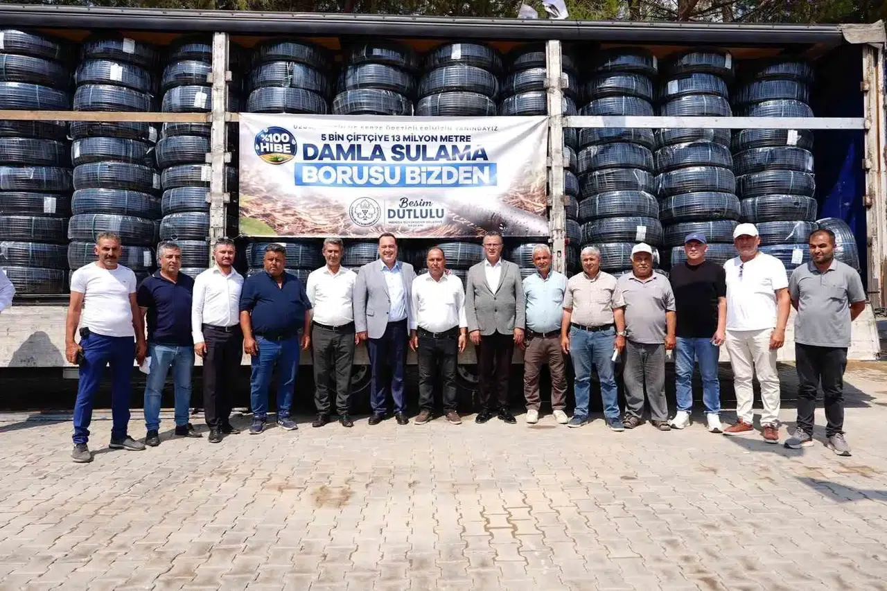 Alaşehirli üreticinin su tasarrufu için dev adım: Milyonluk destek sahaya indi