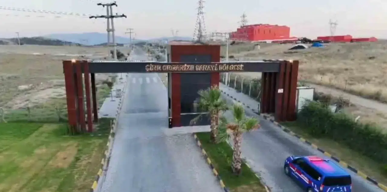 Çine’de sanayi bölgesine kuş bakışı koruma: Jandarmadan teknolojik önlem