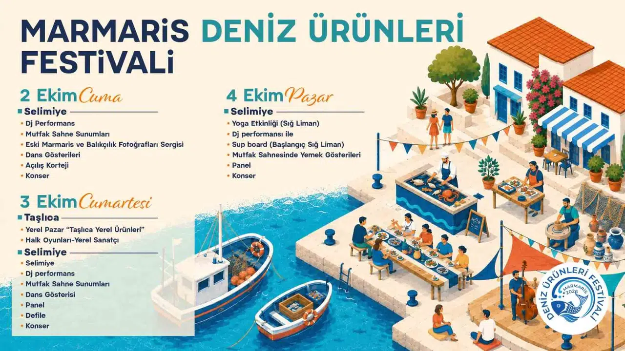 Marmaris’te Deniz Ürünleri Festivali’ne Tur Operatörlerinden Yoğun İlgi