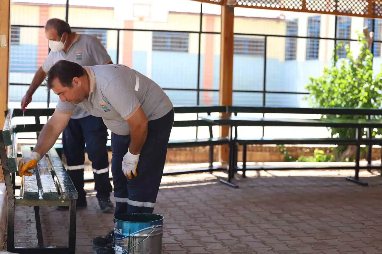 Marmaris’te okullar yeni sezona pırıl pırıl giriyor