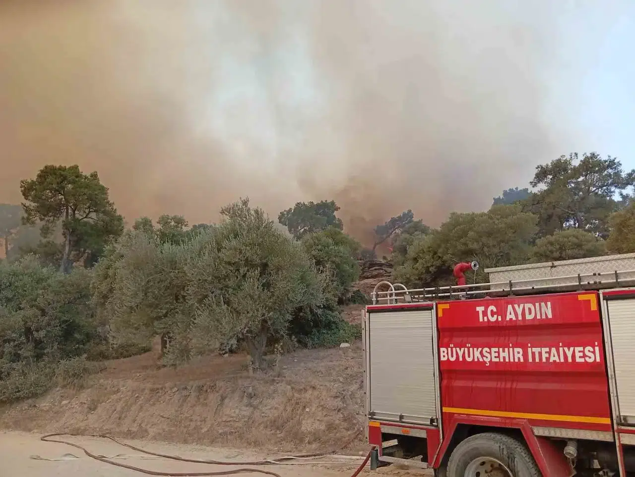 Alevlerin arasından gelen yaşam mücadelesi: İtfaiyeden duygulandıran kurtarma