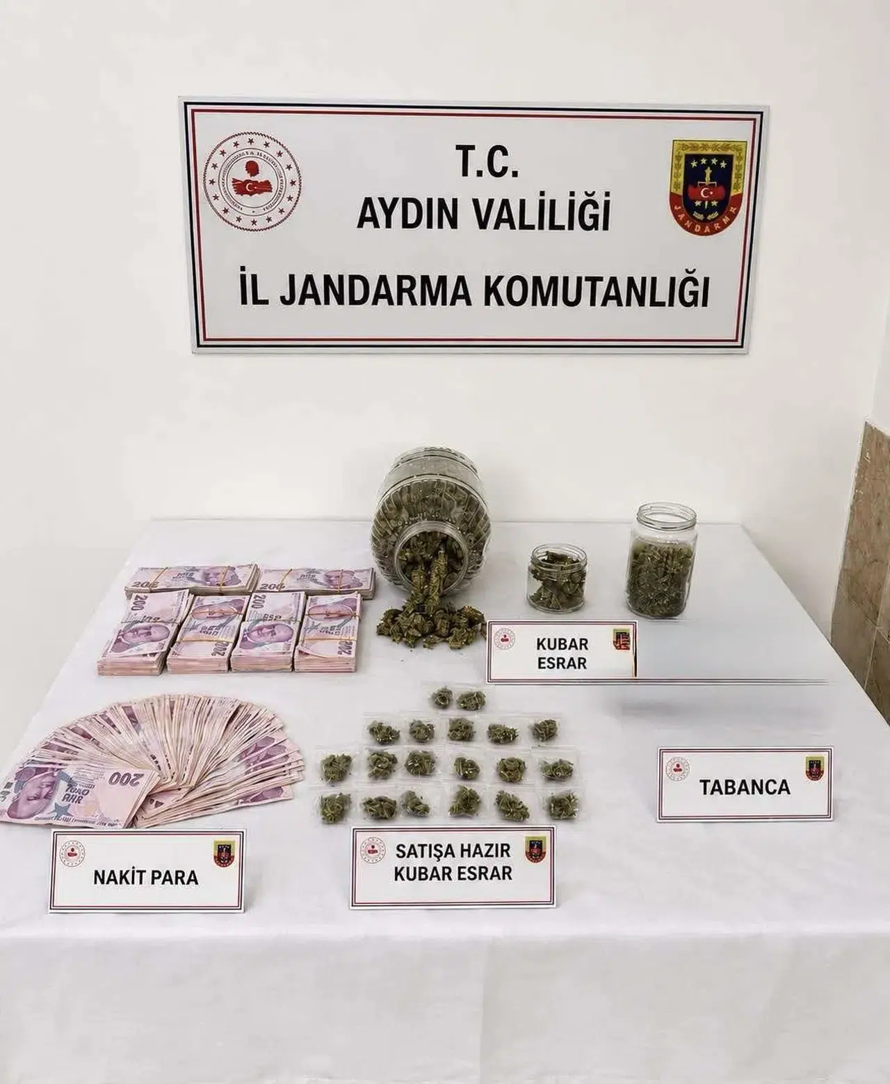 Nazilli’de zehir tacirlerine jandarma tokadı: Alışveriş anında kıskıvrak yakalandılar