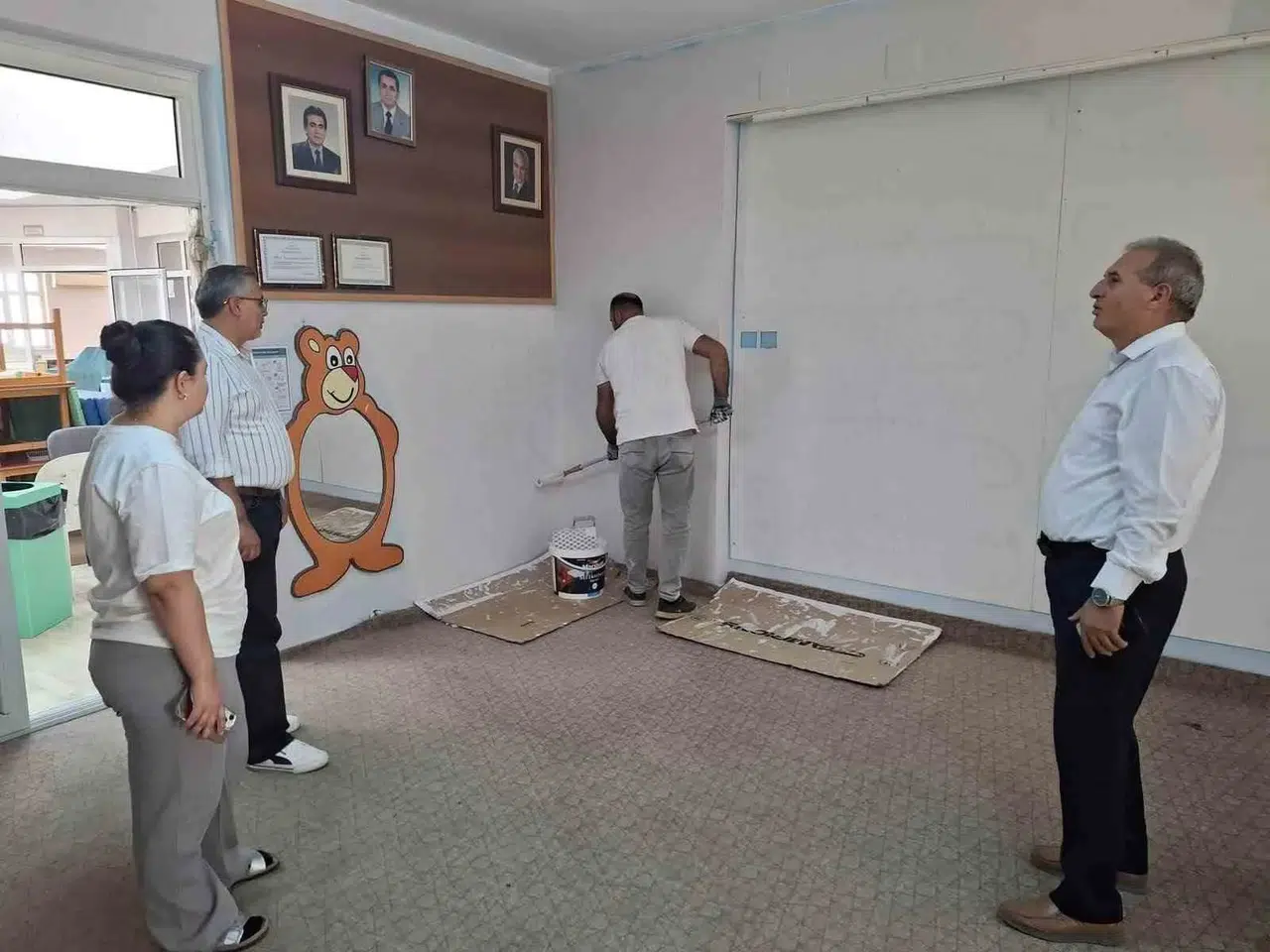 Sarıgöl'de eğitim mesaisi: Okullarda hummalı hazırlık süreci