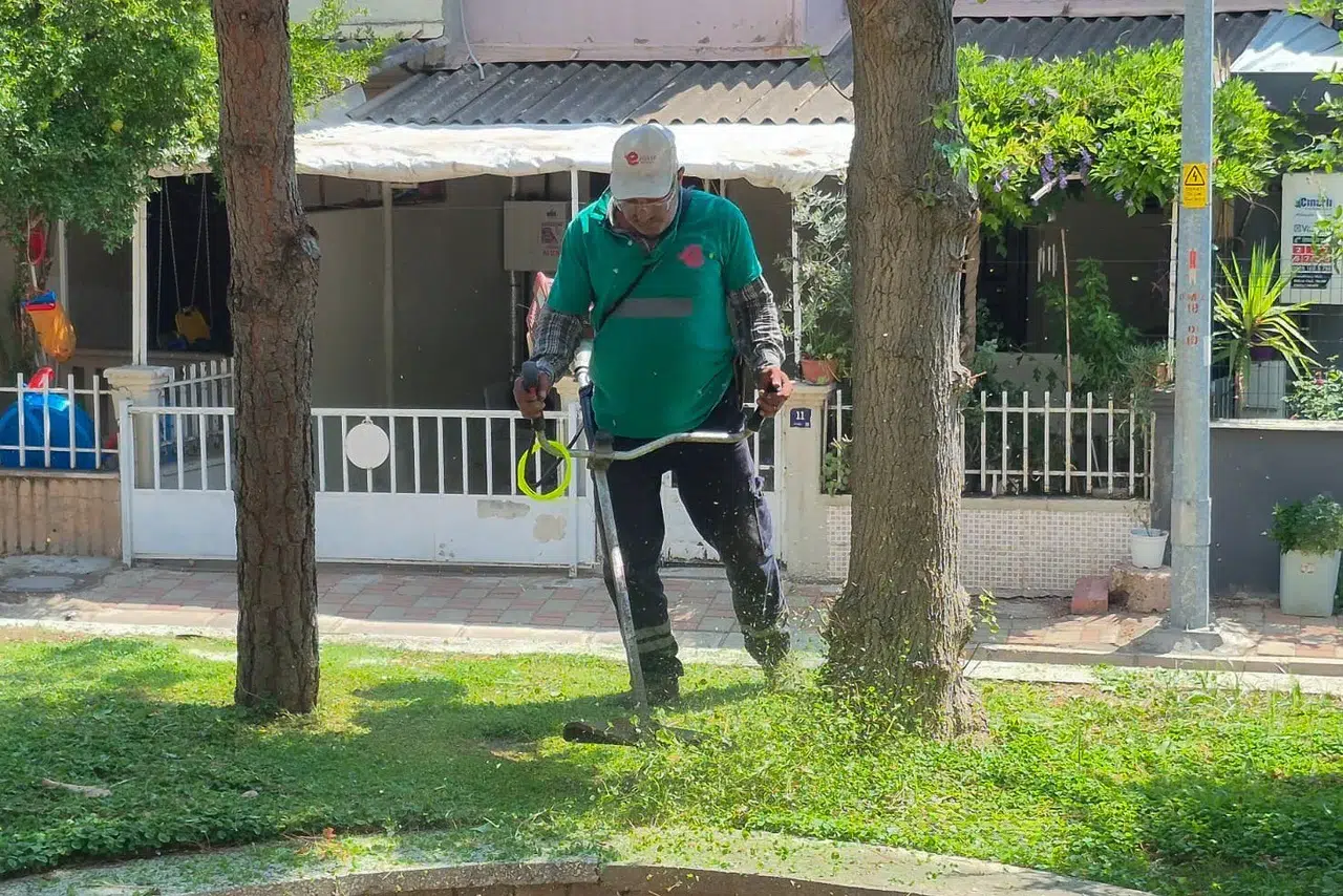 Efeler’de yeşil seferberlik: Parklar yaza hazırlanıyor