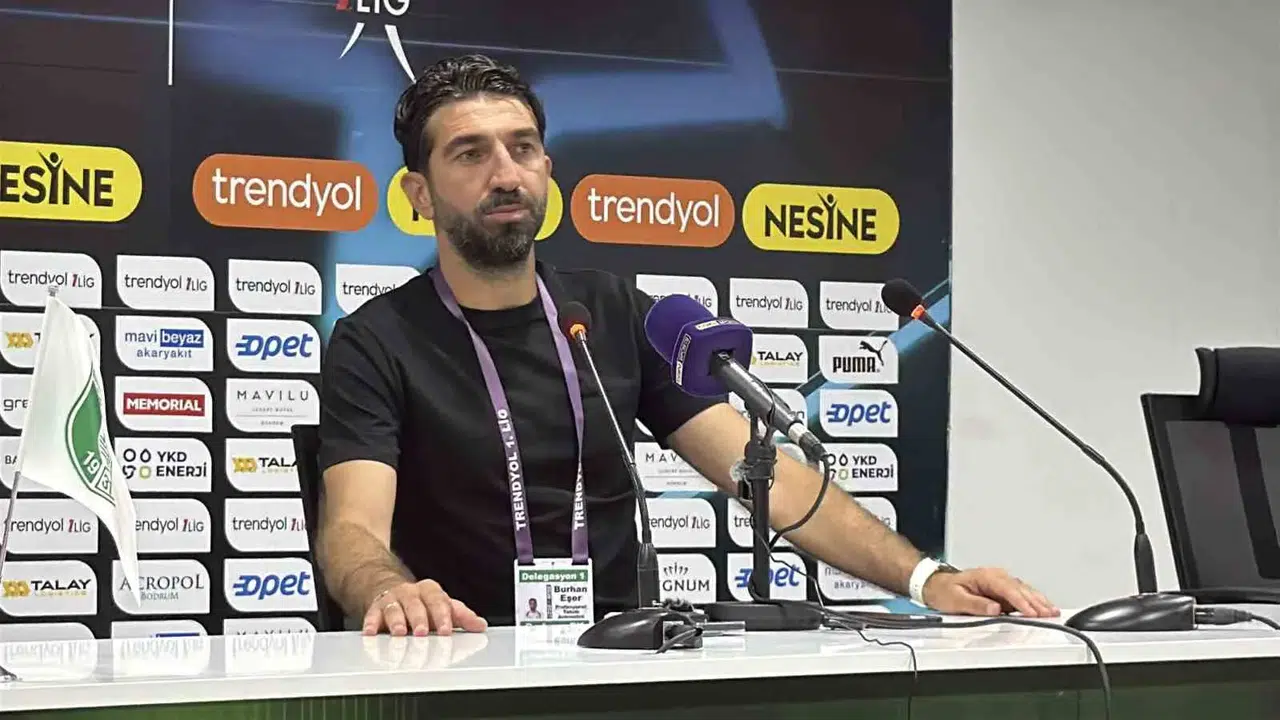 Bodrum FK'da gol yolları tıkandı: Burhan Eşer'den mücadele vurgusu