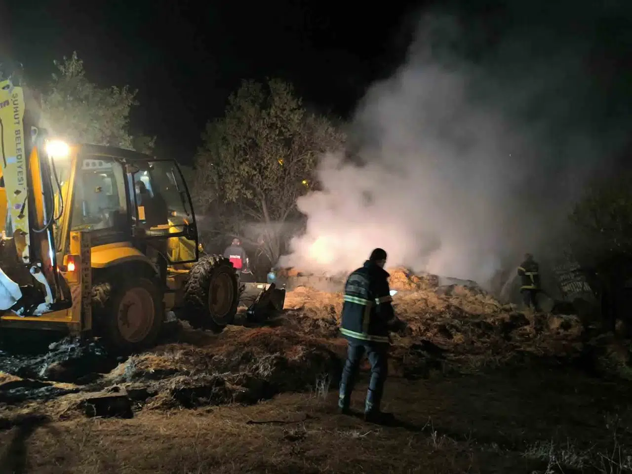 Afyonkarahisar'da besihane yangını: 1 milyon liralık bilanço