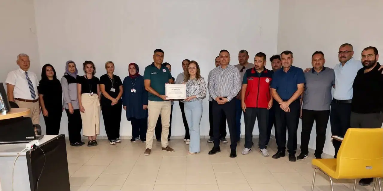 Dinar Devlet Hastanesi’nde su tasarrufu seferberliği: Geleceği korumak için harekete geçtiler