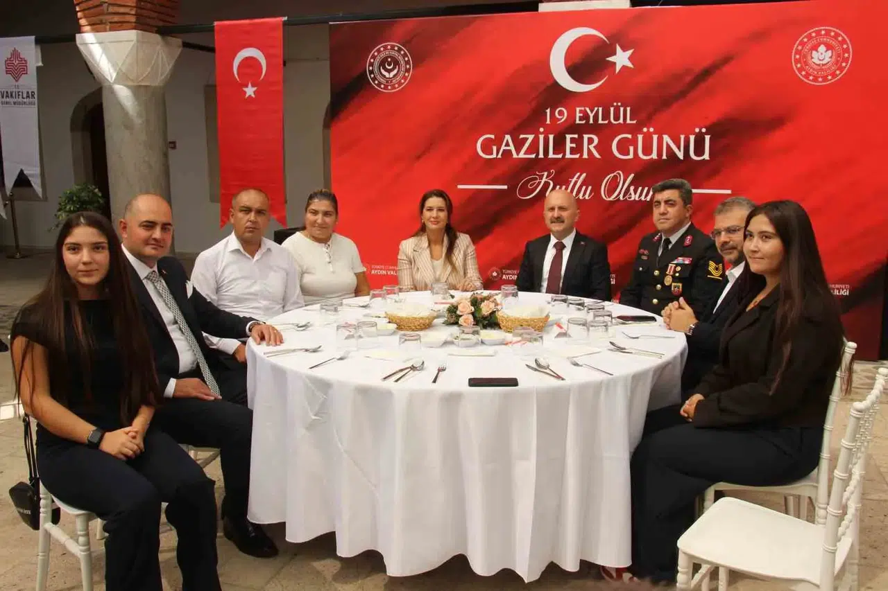 Aydın’da kahramanlara vefa günü: Gaziler için anlamlı buluşma