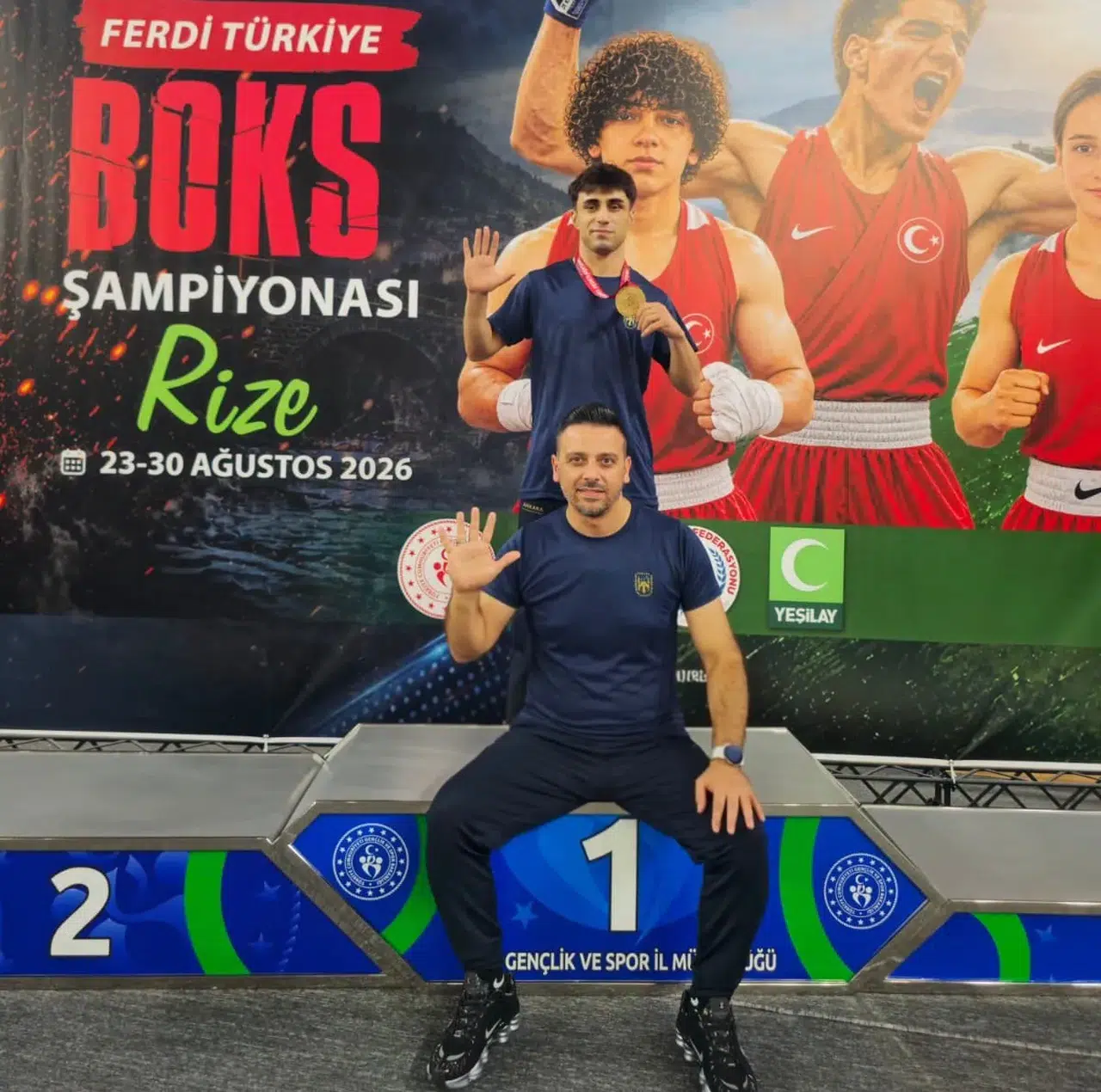Rize’de Kürsü Aydın’ın: Tevfik Akkaş’tan Tarihi Beşinci Şampiyonluk