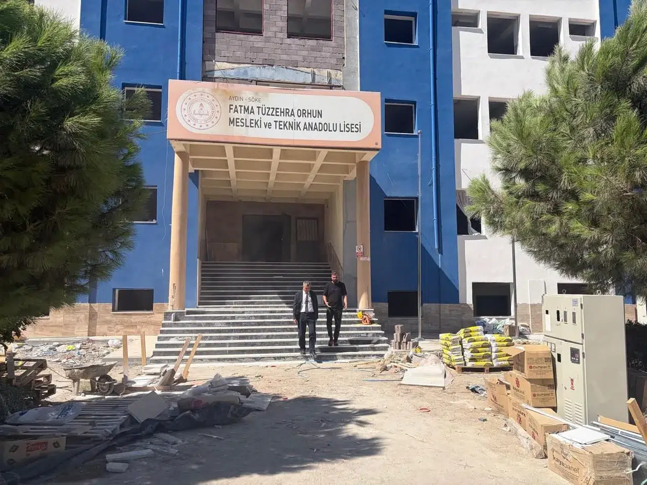 Söke’de eğitim yuvaları depreme karşı daha dirençli hale getiriliyor