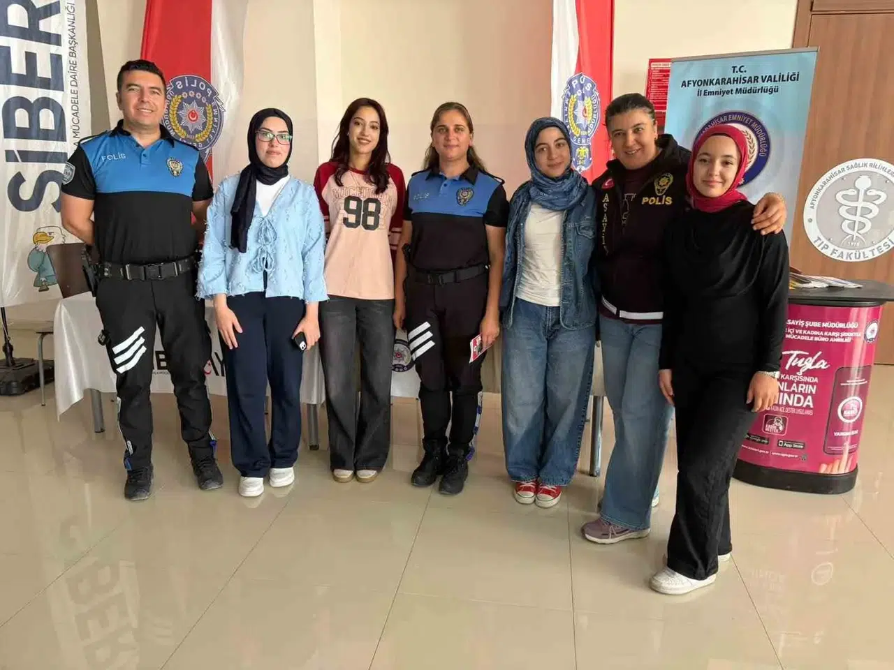 AFSÜ kampüsünde güvenlik seferberliği: Bin 250 öğrenciye hayati uyarılar