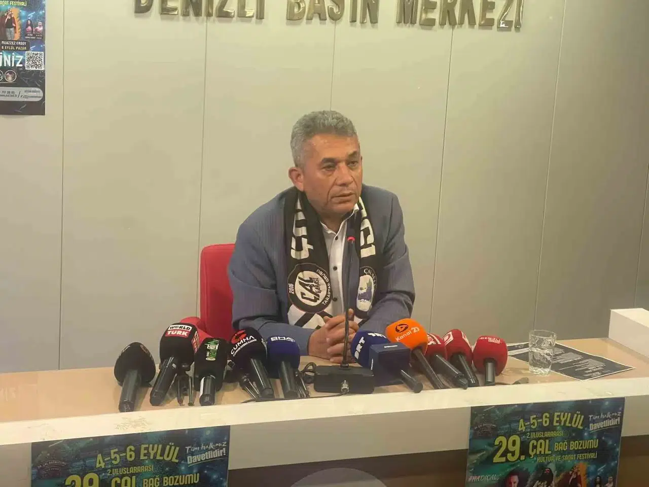 Çal’da festival heyecanı: Üzümün sesi bu kez buruk çıkıyor
