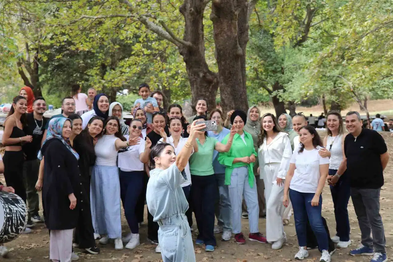 Egekent ailesi doğanın kalbinde stres tazeledi