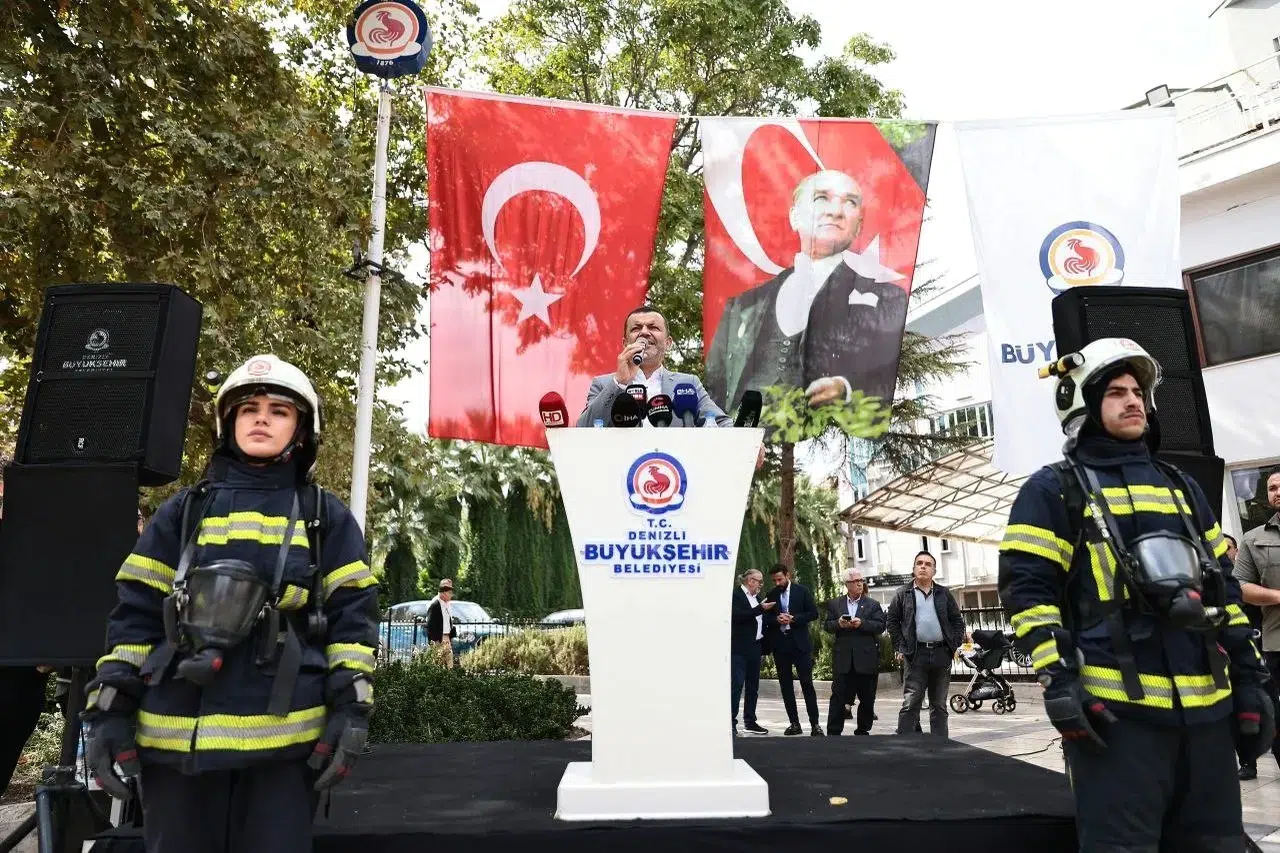 Denizli’de itfaiye teşkilatının 312 yıllık gurur günü: Filo yeni araçlarla güçleniyor