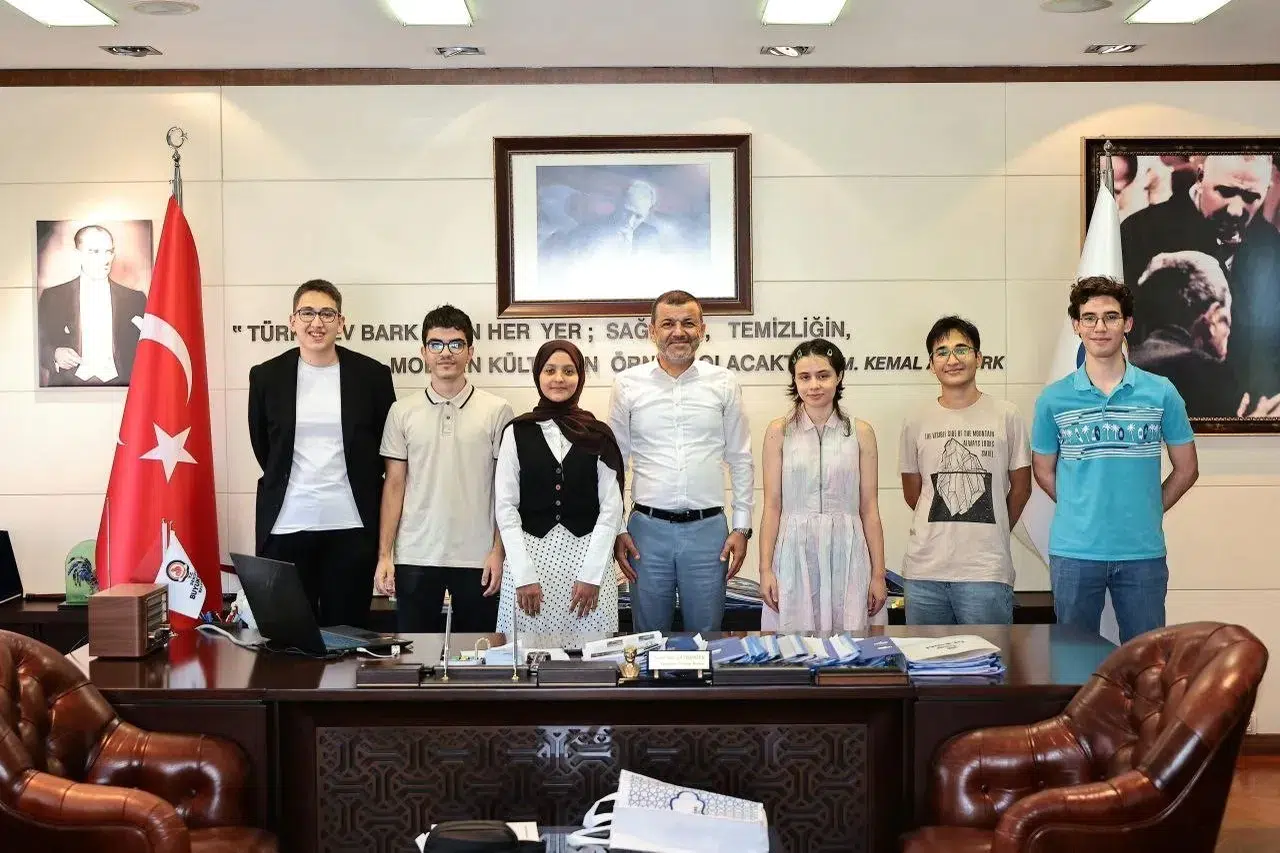 Denizli’nin gurur tablosu başkanlık makamında: YKS şampiyonlarına özel ağırlama