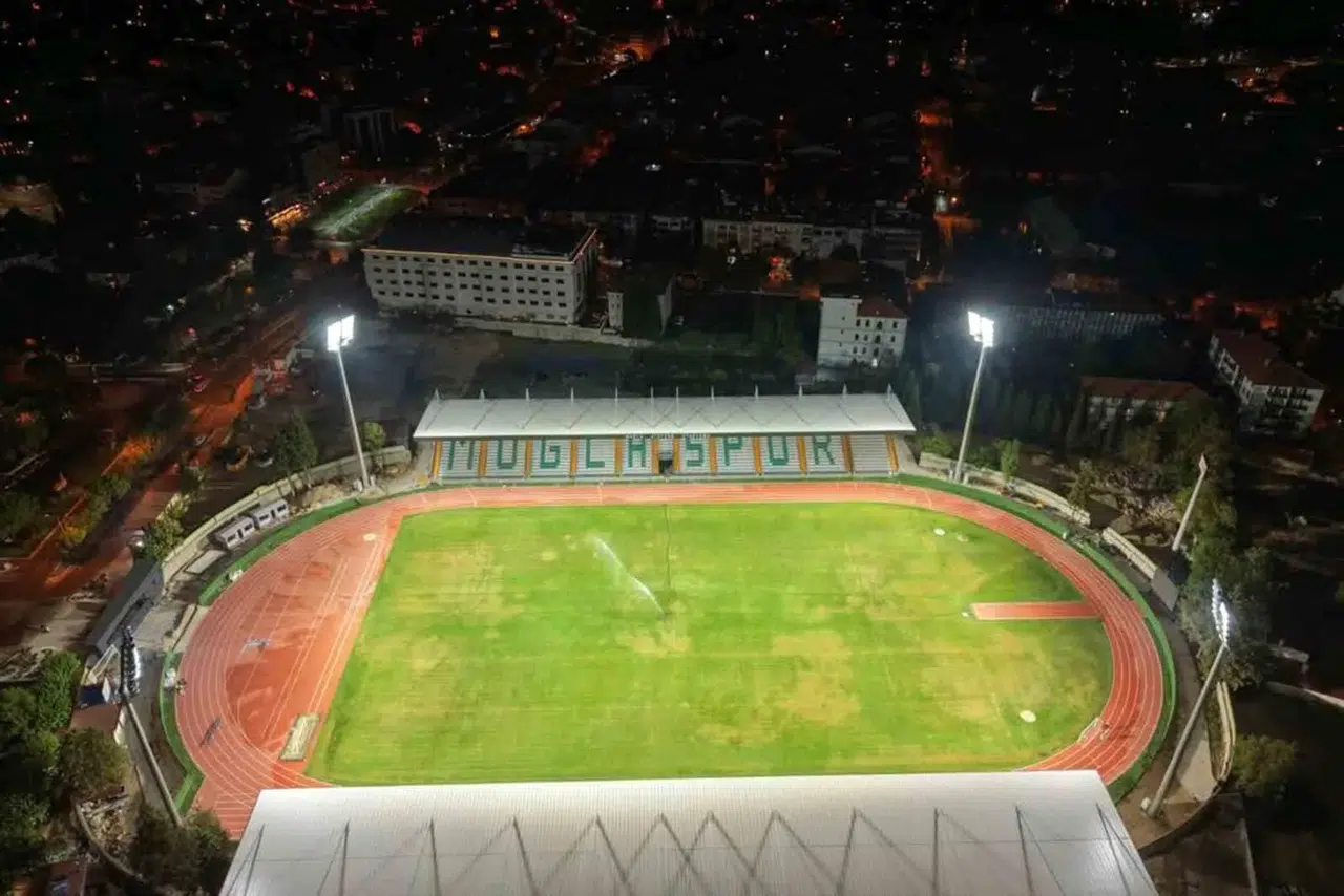 Muğla'da tarihi gece: Atatürk Stadyumu ilk kez ışıklandırılıyor