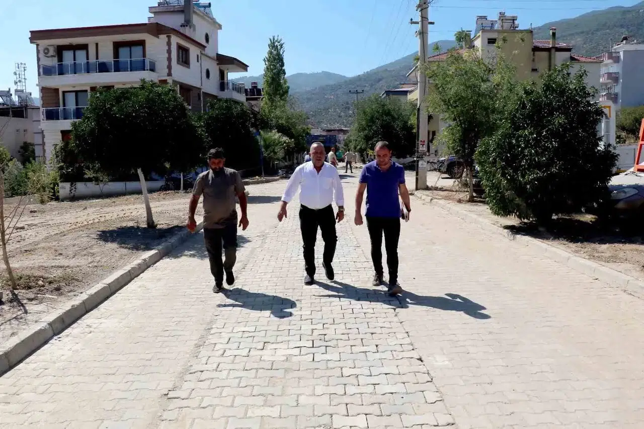 Bozdoğan’da doğalgaz sonrası seferberlik: Yollar yenileniyor