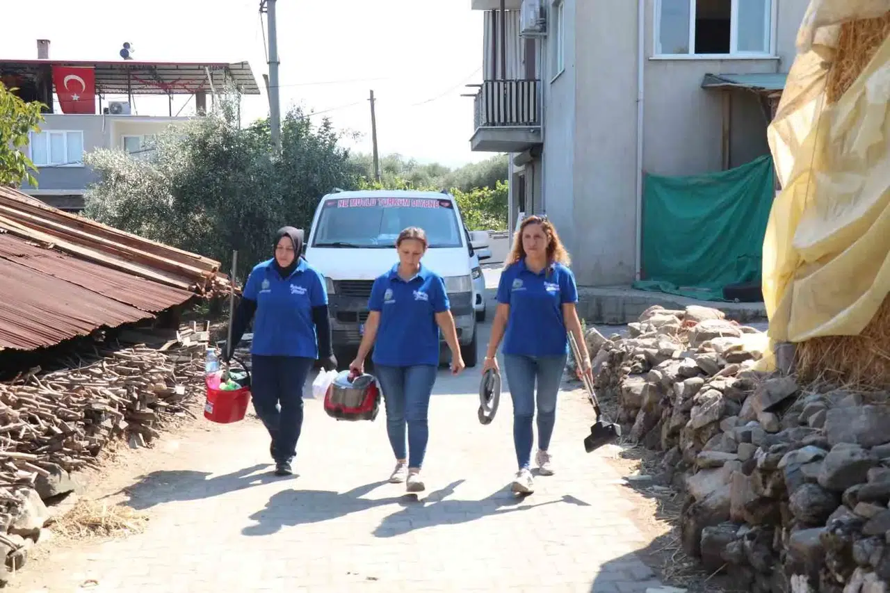 Bozdoğan’da kimse sahipsiz değil: Sosyal belediyecilik kapı kapı dolaşıyor