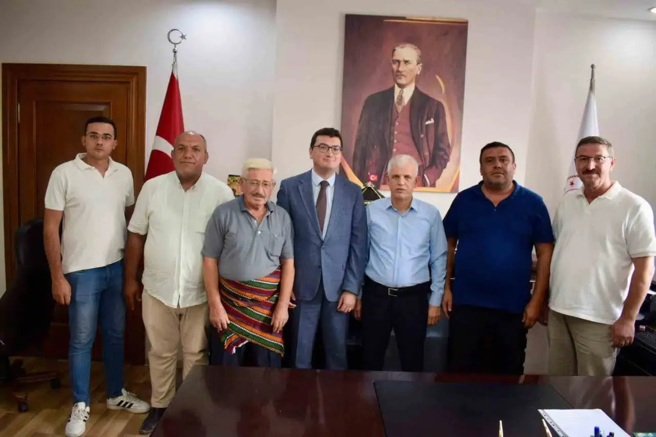 Bozdoğan'da Ahilik geleneği yaşatılıyor: Yılın esnafları Kaymakam Sözen ile bir araya geldi