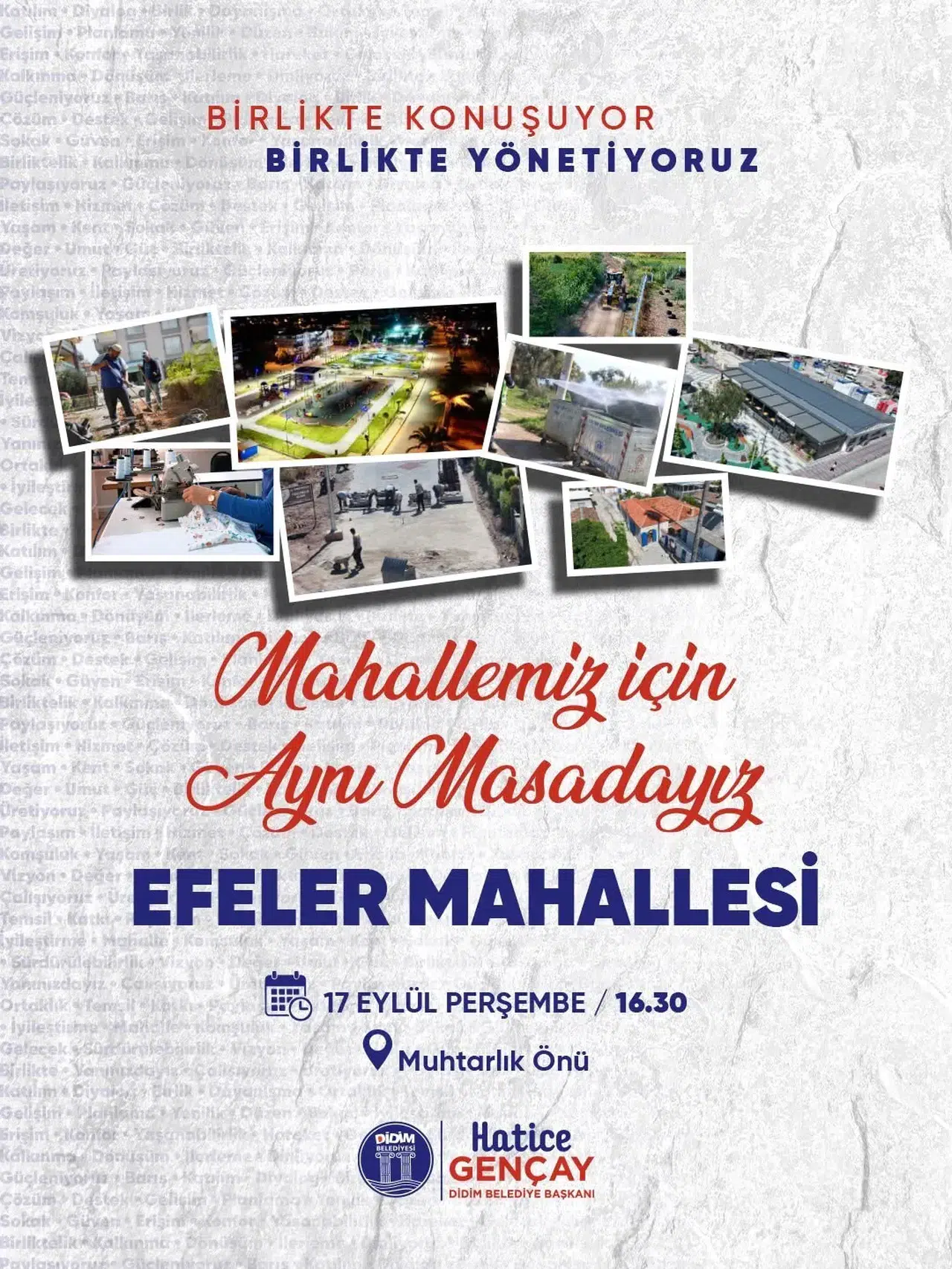 Didim’de yönetim anlayışı değişiyor: Başkan Gençay halkla aynı masada buluşuyor