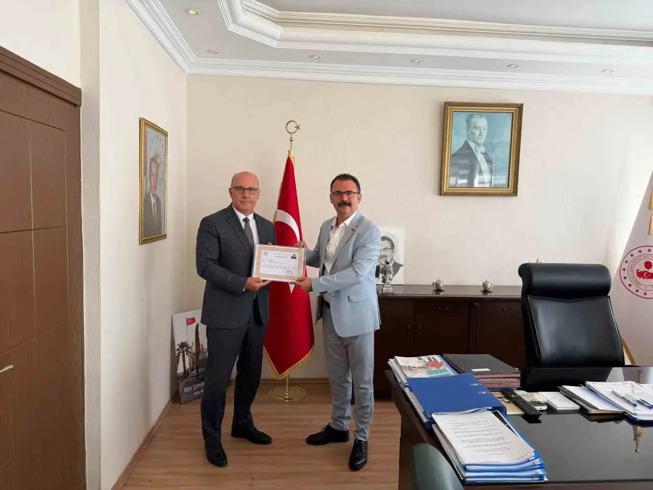 Sultanhisar Tarım Müdürlüğünde bayrak değişimi: Yeni dönem başladı