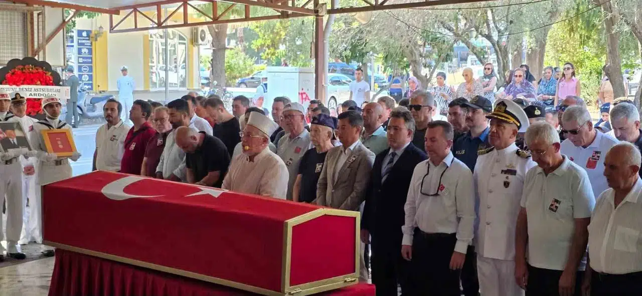Marmaris kahramanını uğurladı: Kıbrıs Gazisi Yusuf Yavuzer son yolculuğuna çıktı