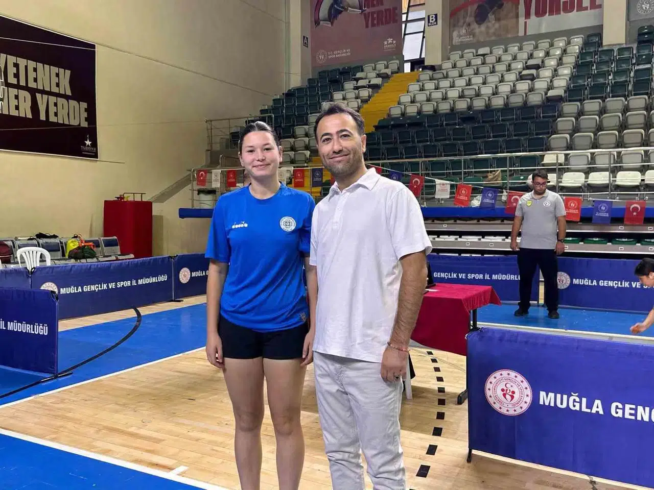 Hemsball sahnesinde Muğla rüzgarı: Milli sporcu Sıla Aleyna madalya için parkeye indi