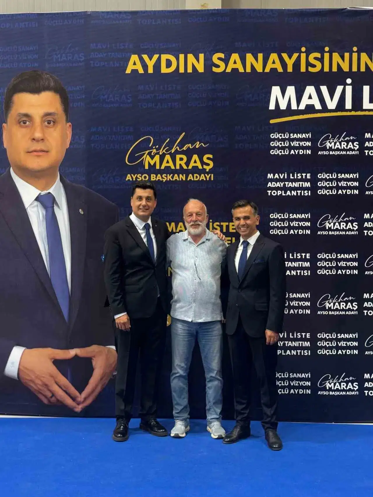 AYSO seçimlerinde Söke hamlesi: Yüksel Kavas rotasını Mavi Liste’ye çevirdi