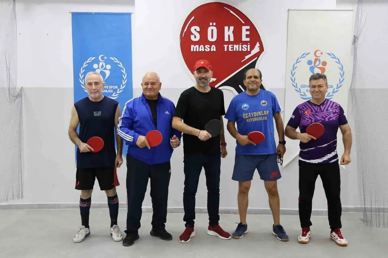 Söke'de raket sesleri yükseldi: Başkan Arıkan sporcularla ter döktü
