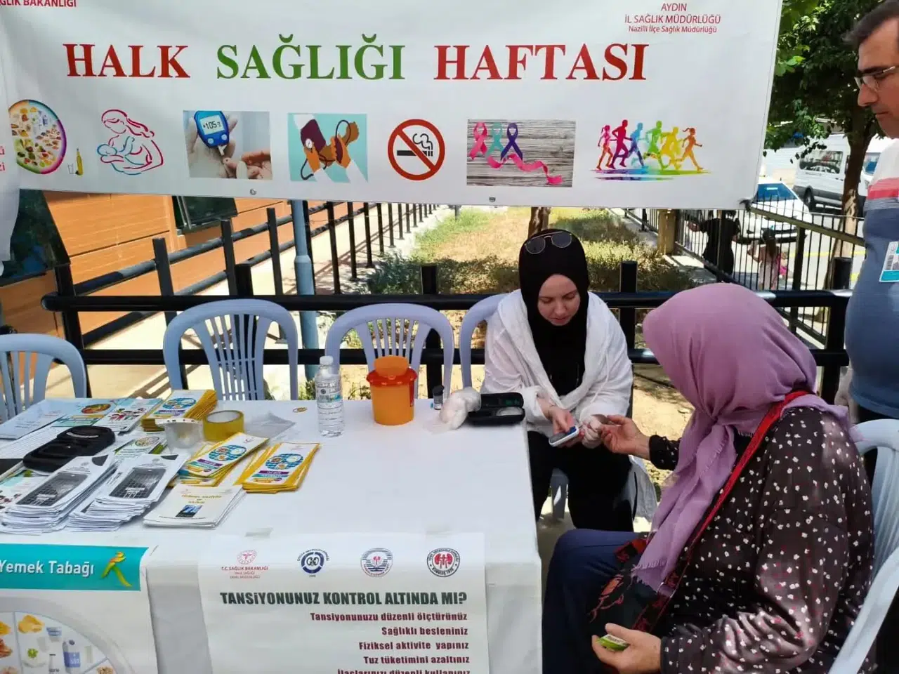Nazilli’de sağlık seferberliği: Vatandaşlar kendi performanslarını test etti