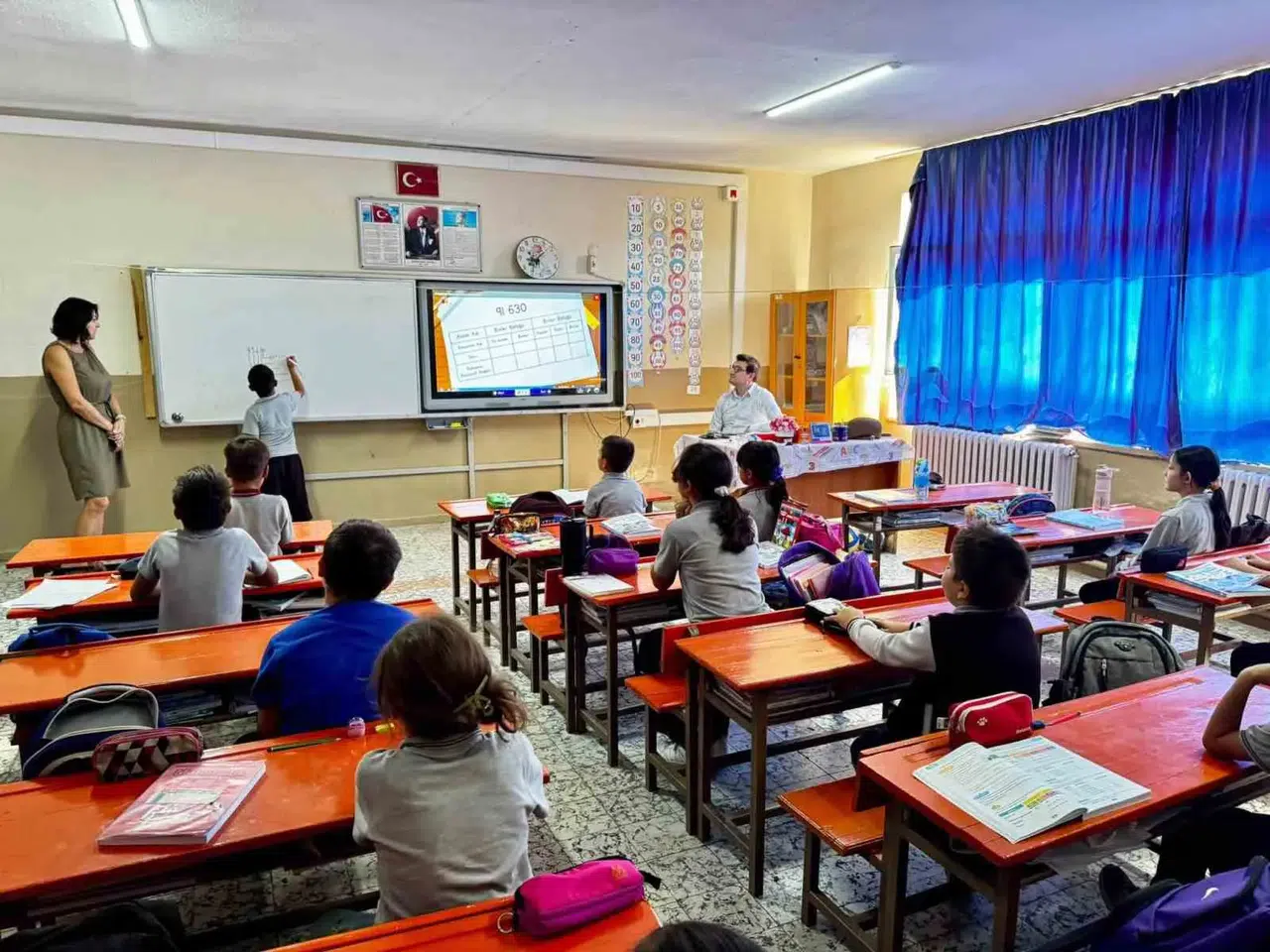 Bozdoğan’da eğitim mesaisi: Kaymakam Sözen’den okul ziyareti