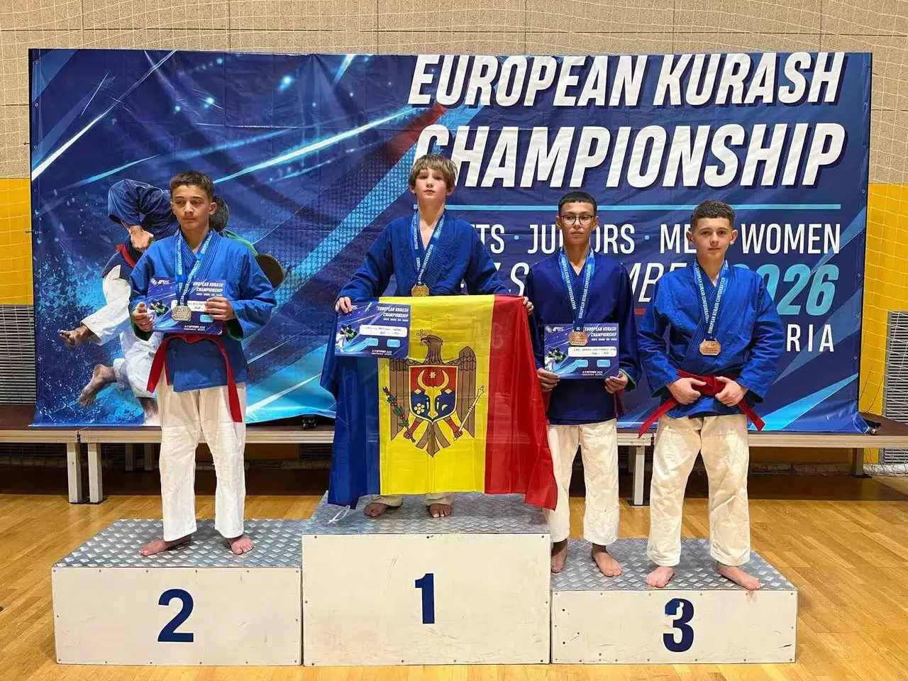 Denizlili sporcular Bulgaristan’da tarih yazdı: Avrupa zirvesinde altın gurur