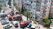 Karabağlar'daki yangında 6 kişi güvenle tahliye edildi