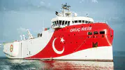 Oruç Reis sismik araştırma gemisi Mersin Taşucu açıklarında demirledi