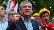 Yeni Parti Genel Başkanı Özel, maden işçilerinin eylemine destek için Ankara’da