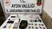Nazilli’de zehir tacirine jandarma baskını: Evini uyuşturucu imalathanesine çevirmiş