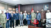 Manisa'da vefa buluşması: Şehit yakınları ve gazilerden komutanlığa ziyaret