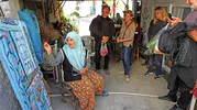 Germiyan’ın sessiz tanığı sanatla yeniden doğdu: Bir kapının hikayesi