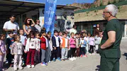 Miniklerden can dostlara anlamlı ziyaret: Sevgi tohumları Aydın’da yeşeriyor