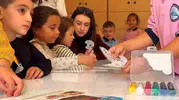 Üniversiteli gençlerden minik kalplere anlamlı dokunuş: Sarıgöl’de neşeli buluşma