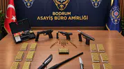Bodrum gecelerinde dehşet saçtılar: Cephanelik gibi araçla yakalandılar