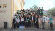 Muğlasporlu yıldızlar okul yolunda: Gençlerle buluşma heyecanı
