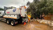 Didim'de sağanak mesaisi: Ekipler teyakkuzda