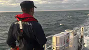 Didim açıklarında nefes kesen operasyon: Yaralı balıkçı denizden kurtarıldı